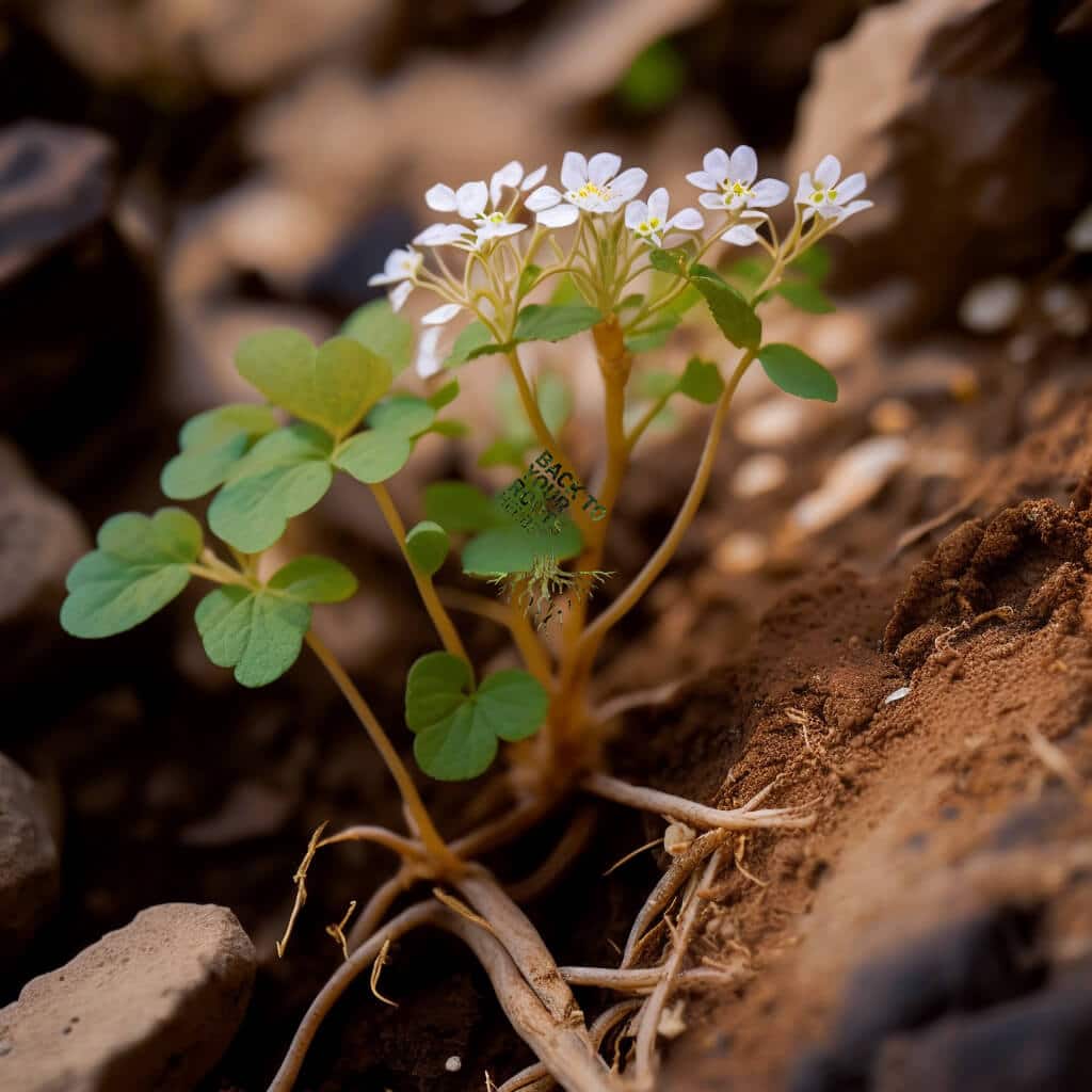 Fadogia agrestis root close up