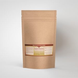 Pouch of Back To Your Roots Herbs organic Ceylon cinnamon powder from Sri Lanka.